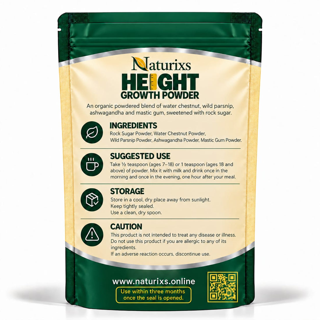 Naturix Height Growth Powder 🌿